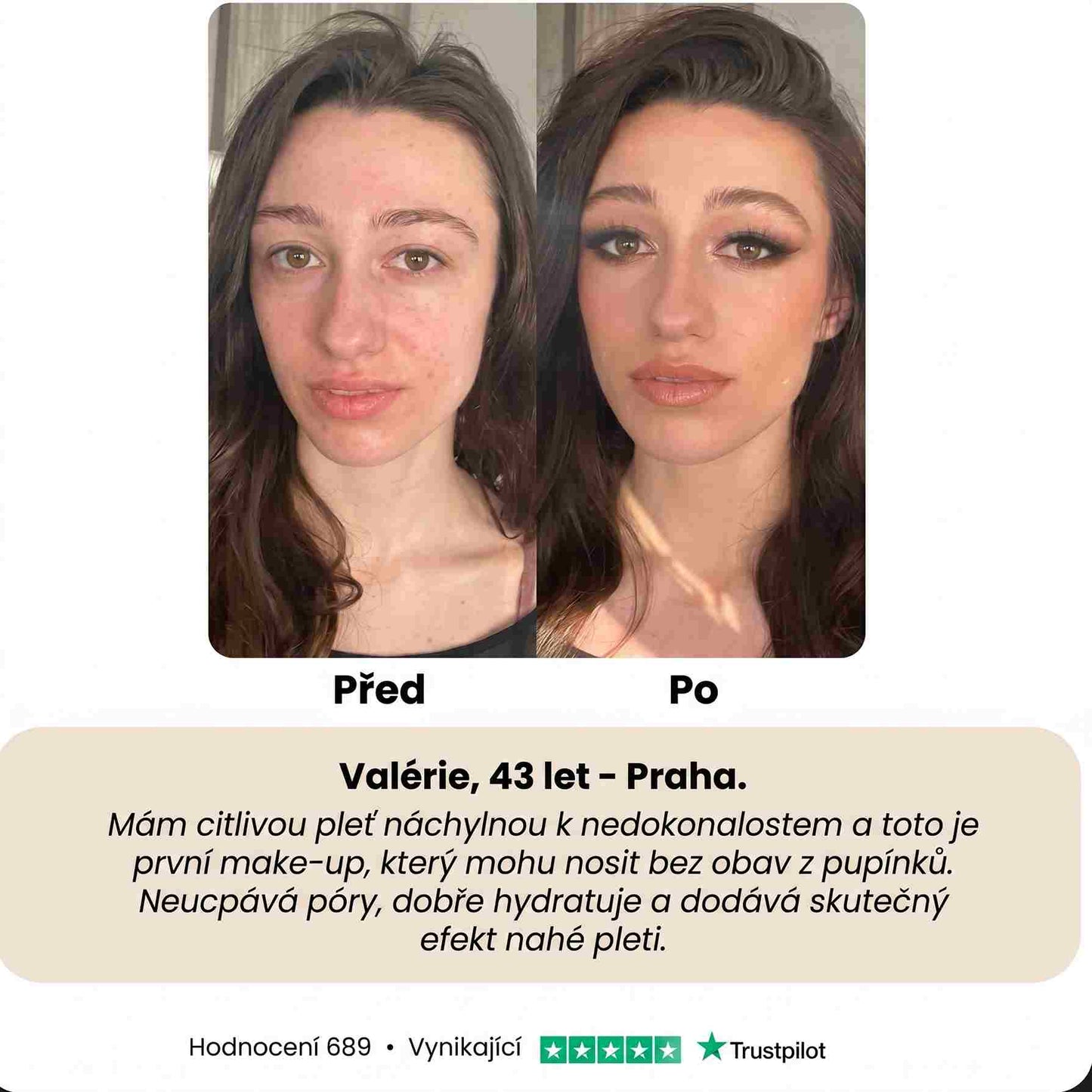 LOOMA - Adaptivní make-up s integrovaným štětcem
