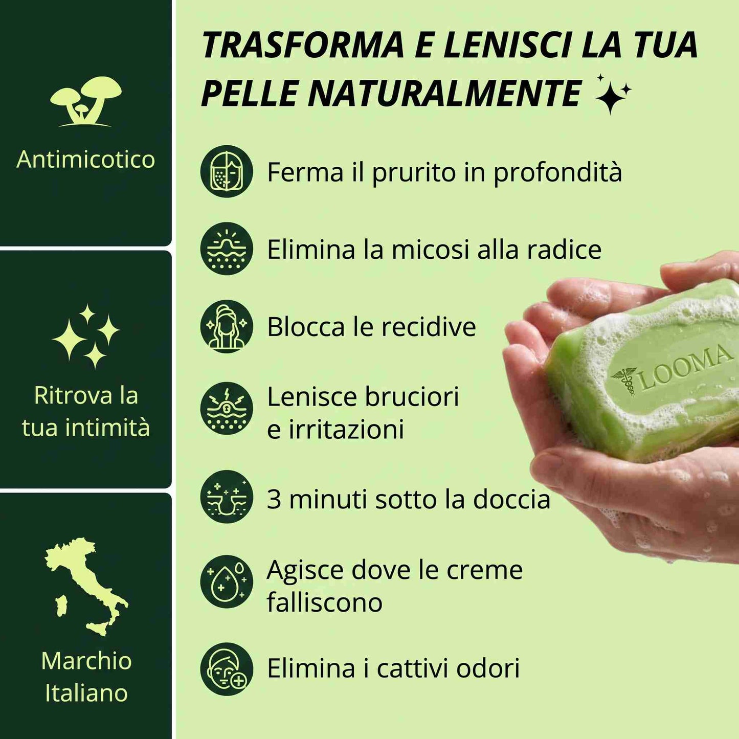 LOOMA™ Sapone Purificante Antifungino