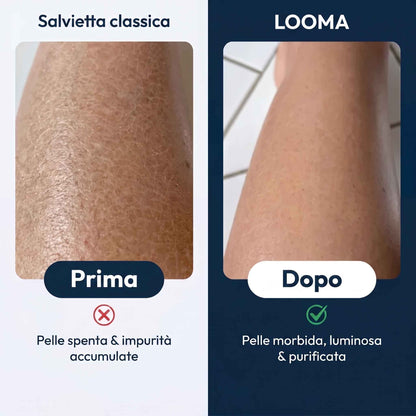 Asciugamano da doccia esfoliante LOOMA